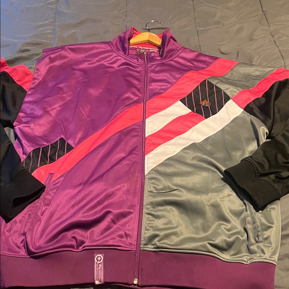 LRG Purple and Pink Lightweight Jacket